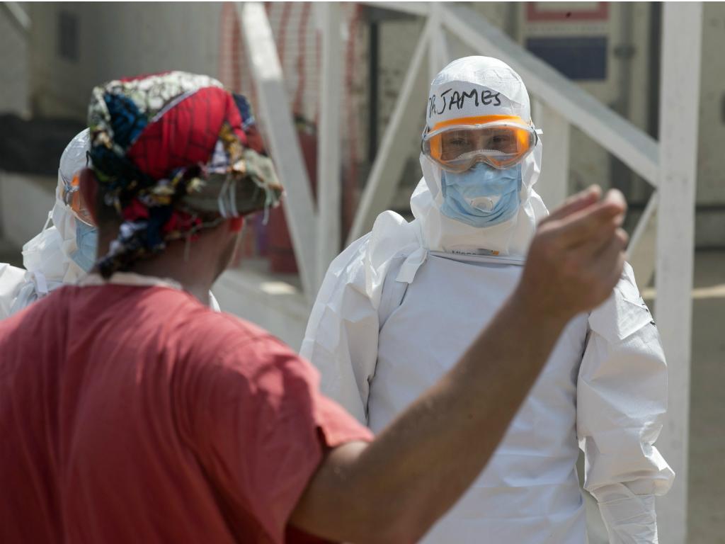 Centro de tratamento de Ébola (REUTERS/Baz Ratner)