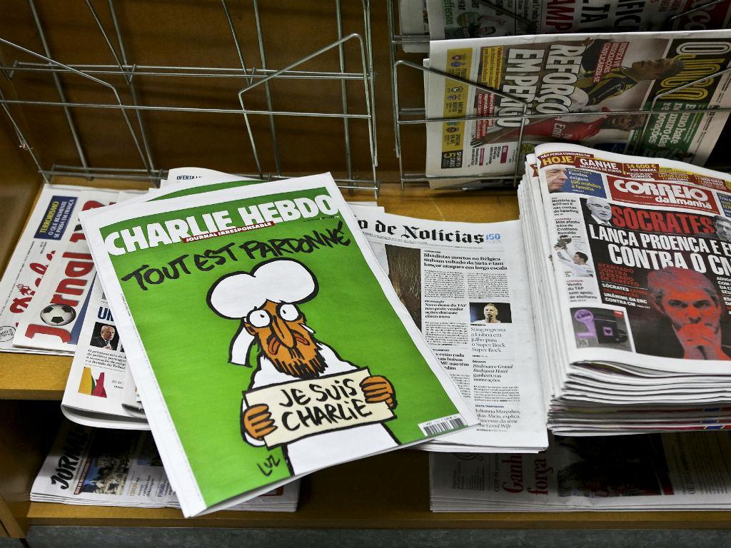 Edição Especial do Charlie Hebdo Portugal (Lusa EPA)