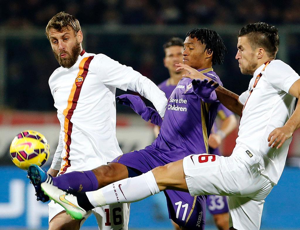 Fiorentina vs Roma (REUTERS)