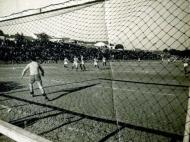 Fase de jogo no Campo das Minas, anos 50