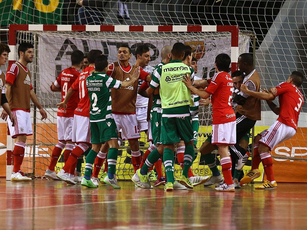 Futsal Benfica-Sportring (LUSA/ José Sena Goulão)