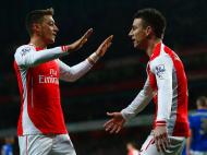 Arsenal-Leicester (REUTERS/ Eddie Keogh)