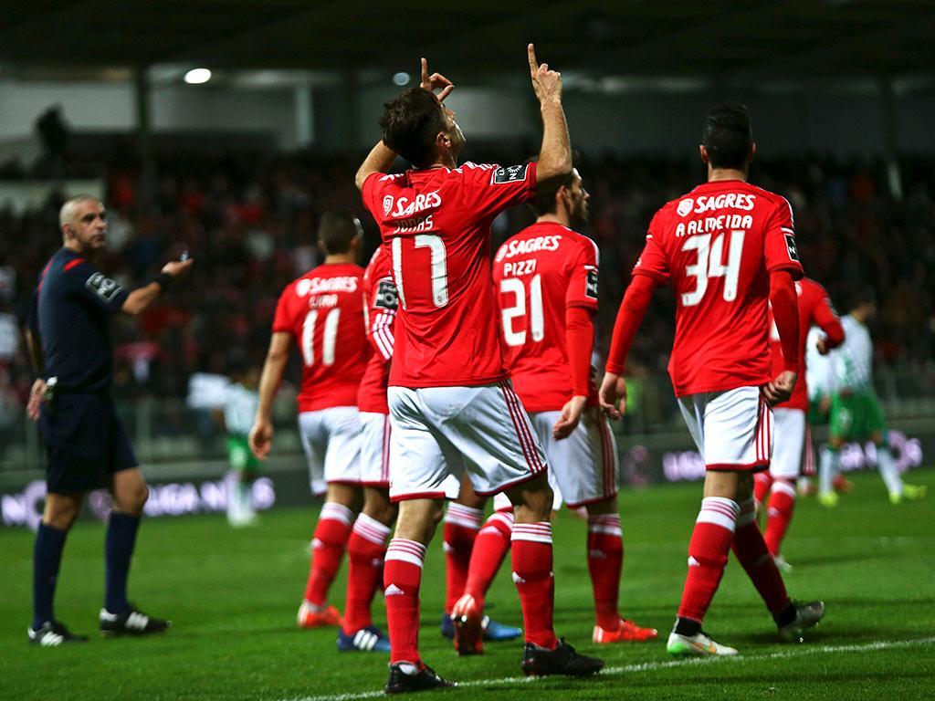 Moreirense-Benfica (LUSA/ Estela Silva)