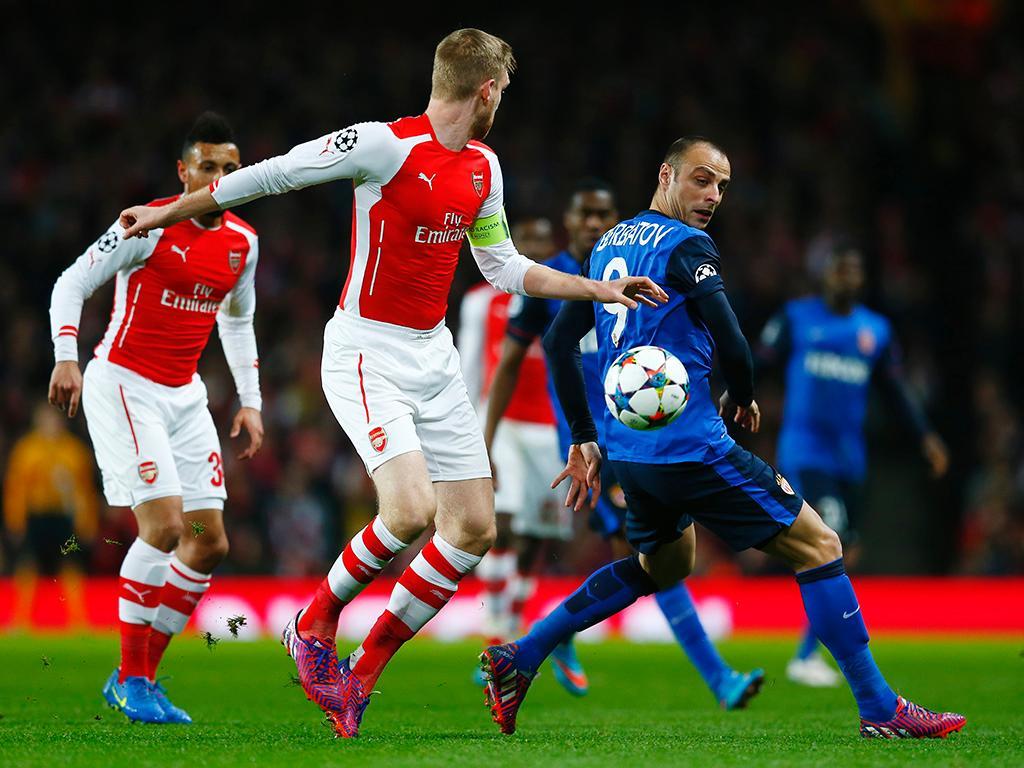 Arsenal-Mónaco (Reuters/ John Sibley)