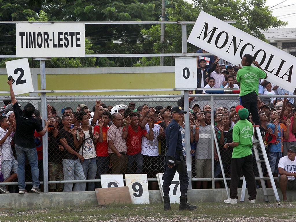Timor iniciou apuramento para a mundial 2018 (Lusa)