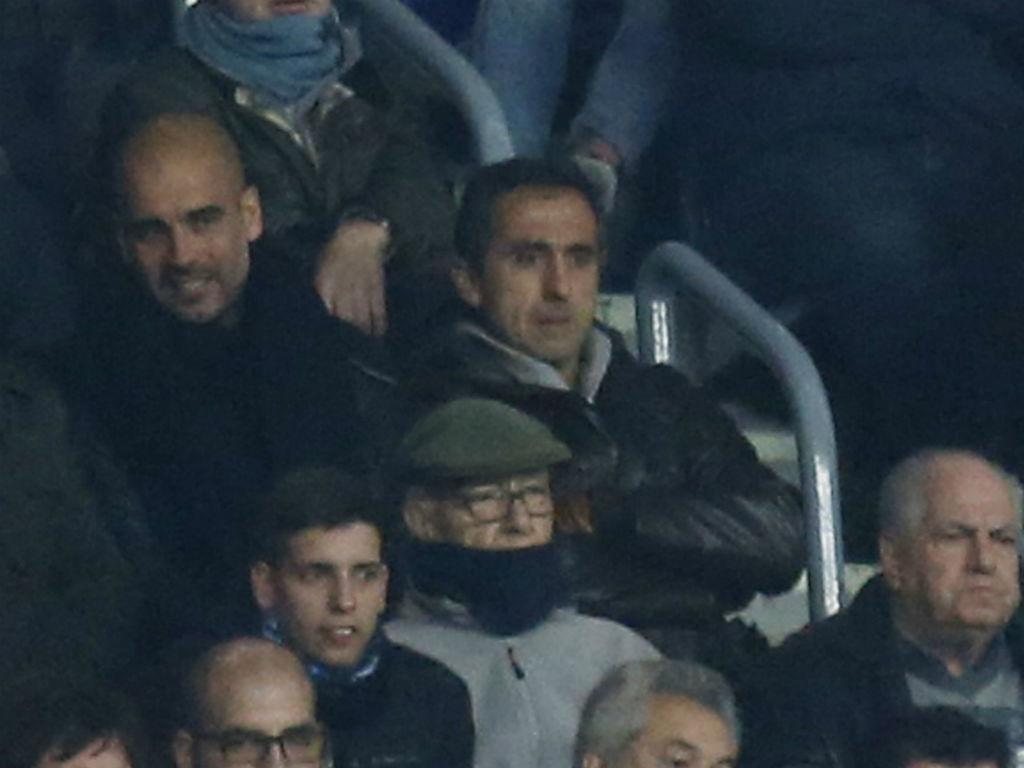 Pep Guardiola e Manuel Estiarte (Reuters)