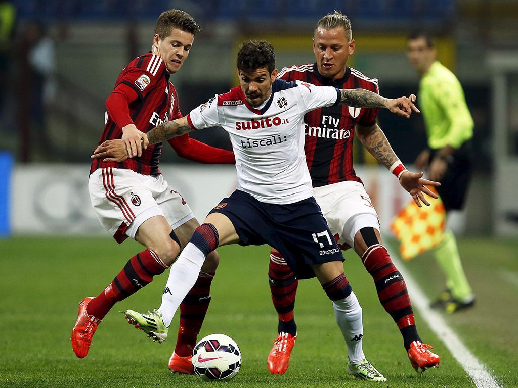 Milan-Cagliari (REUTERS/ Alessandro Garofalo)