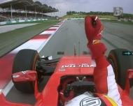 Vettel em êxtase, Ferrari mostra as garras