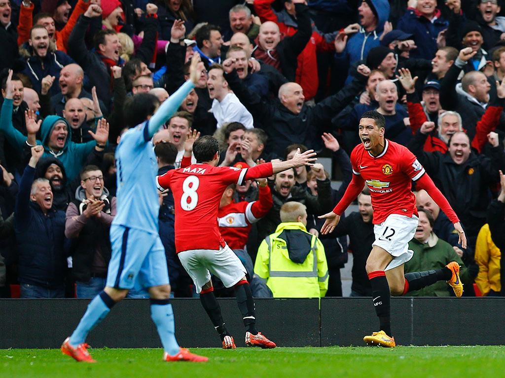 Manchester United-Manchester City (REUTERS/ Darren Staples)