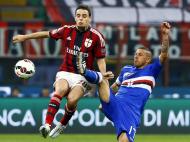 AC Milan-Sampdória (REUTERS/Stefano Rellandini)