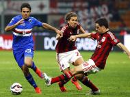 AC Milan-Sampdória (REUTERS/Stefano Rellandini)