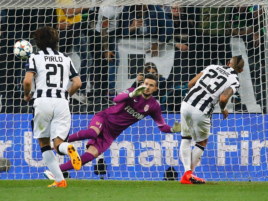 Juventus-Mónaco (REUTERS/ Giorgio Perottino)