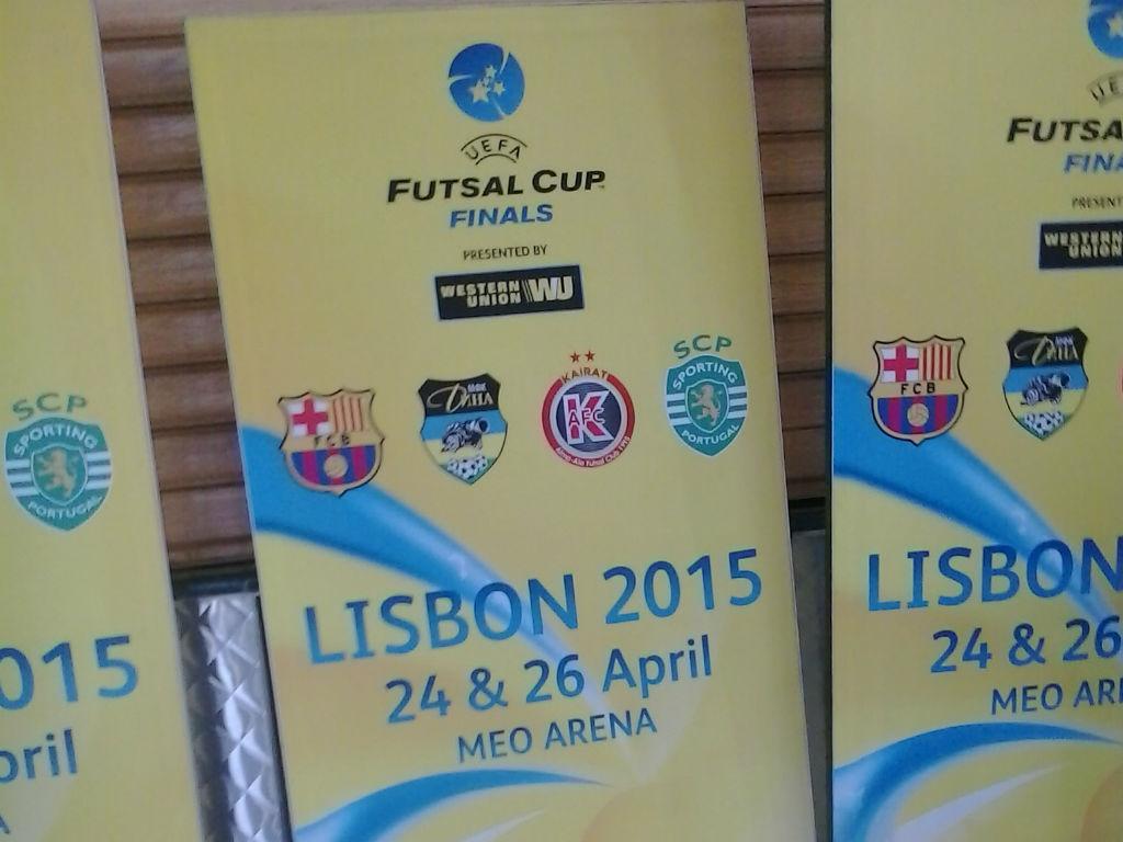 Meo Arena: visita ao palco da «final four» da UEFA Futsal Cup