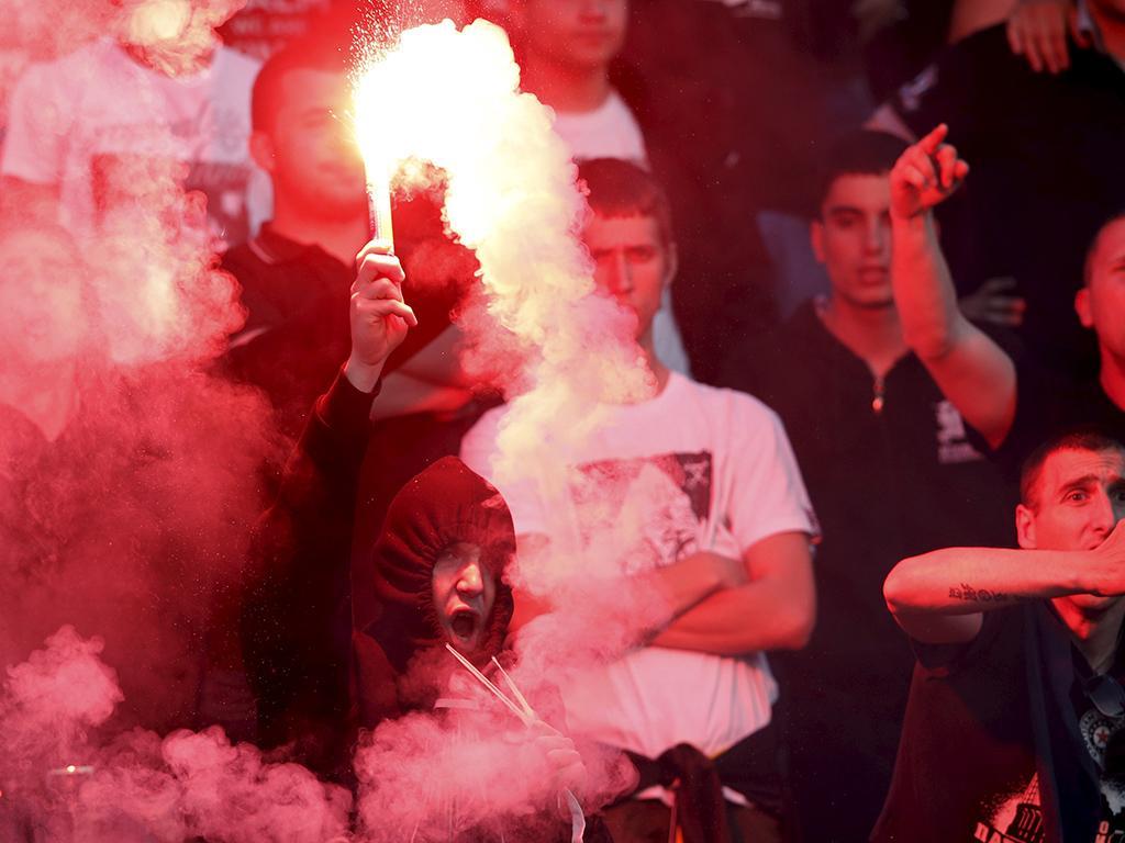 Estrela Vermelha-Partizan (REUTERS/ Marko Djurica)