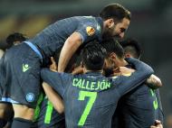 Liga Europa: Nápoles vs Dnipro (REUTERS)