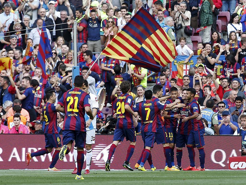 Barcelona-Deportivo Corunha (Reuters)