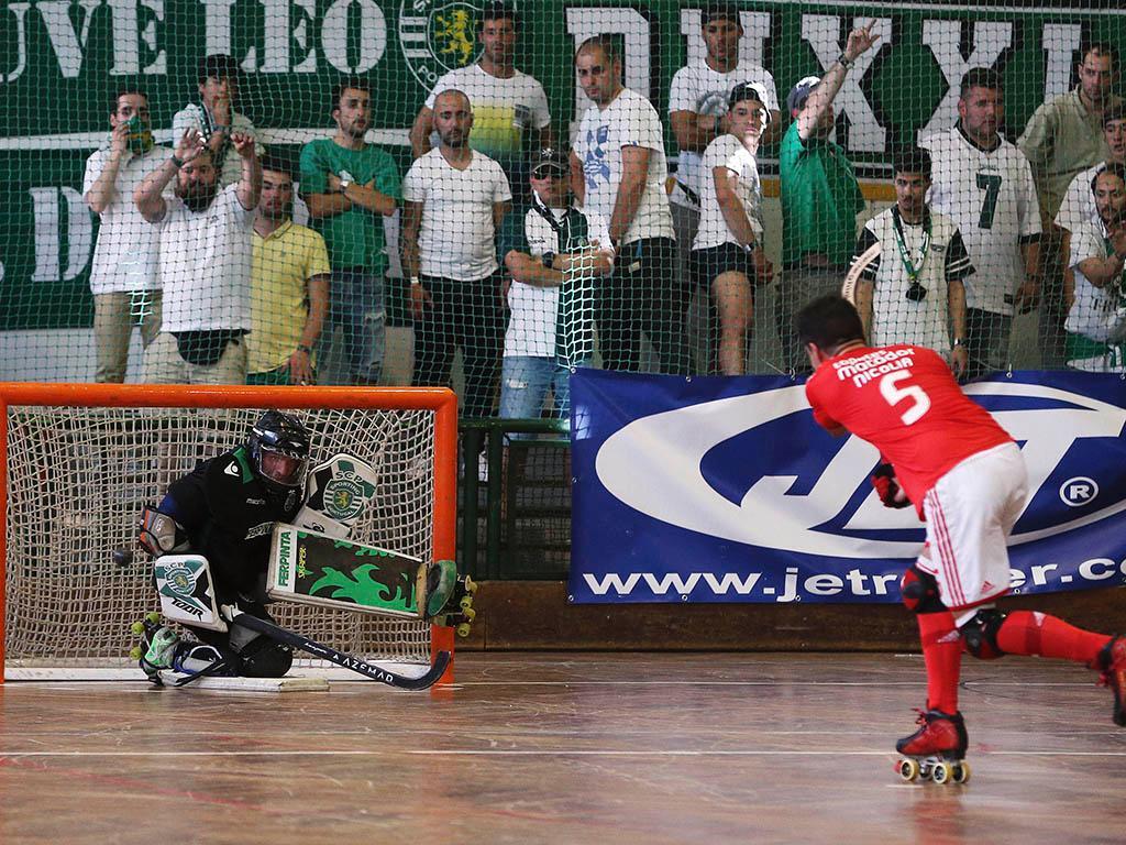 Hóquei em patins: Benfica-Sporting (LUSA/ Tiago Petinga)