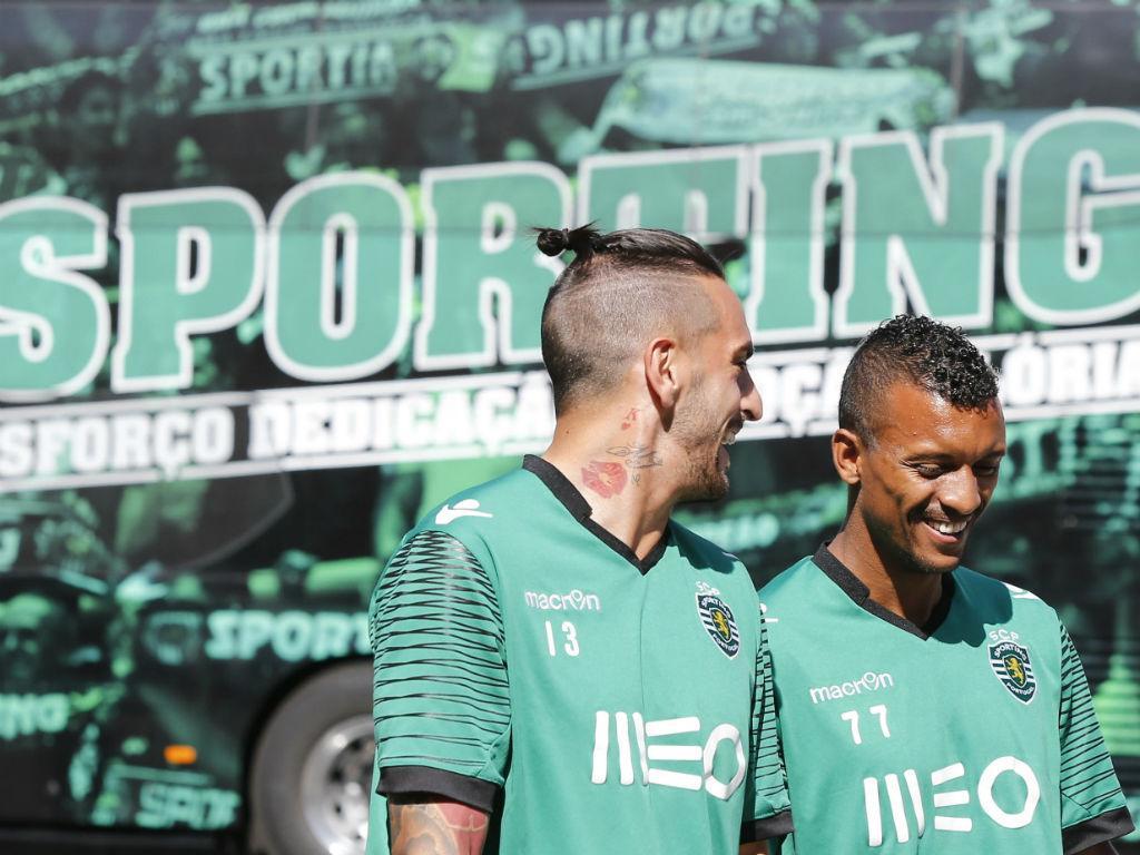 Treino do Sporting no Jamor (foto: Diogo Pinto/FPF)