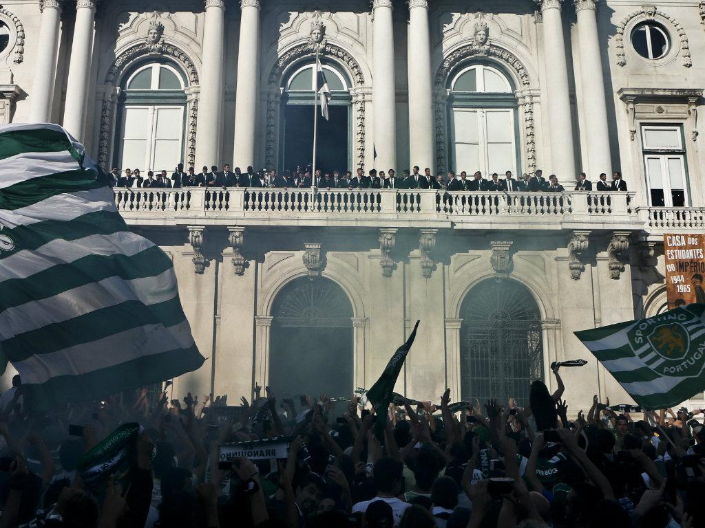A festa do Sporting na Câmara de Lisboa