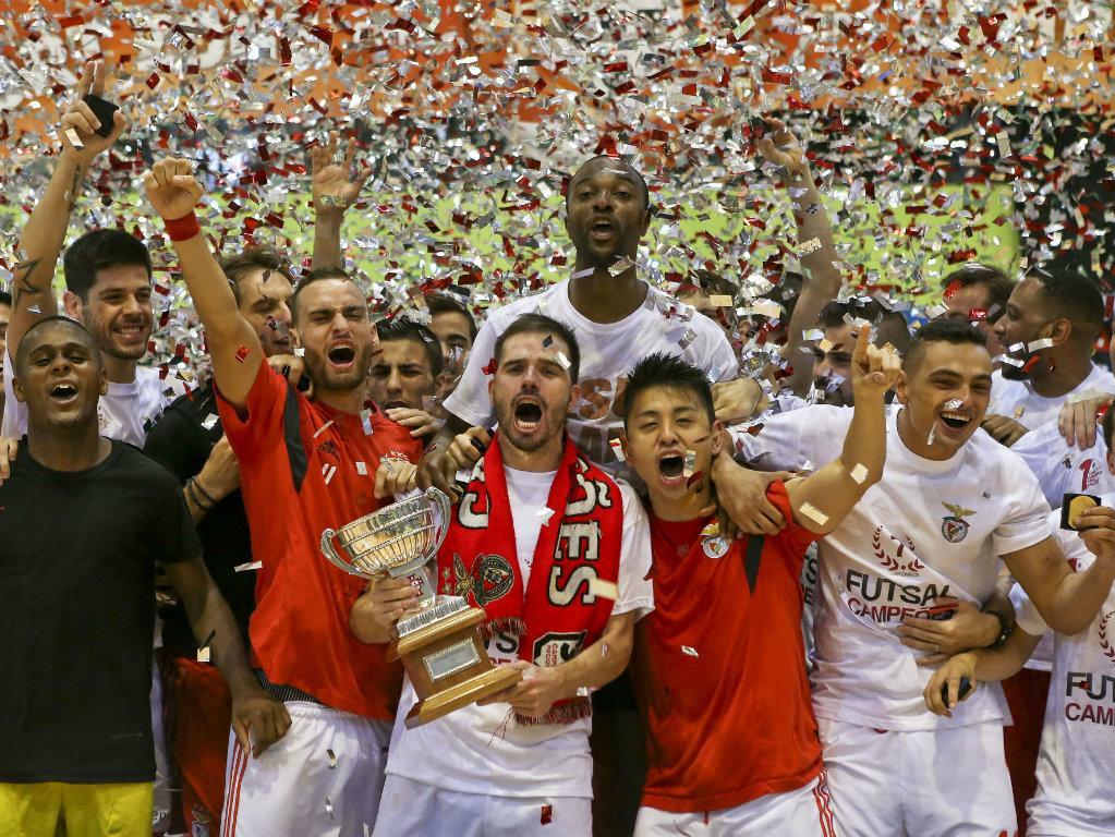 Benfica campeão de futsal