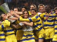 Parma ganha Taça UEFA 1998/99 (Reuters)