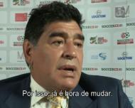 Uma anunciada candidatura de Maradona a presidente da FIFA