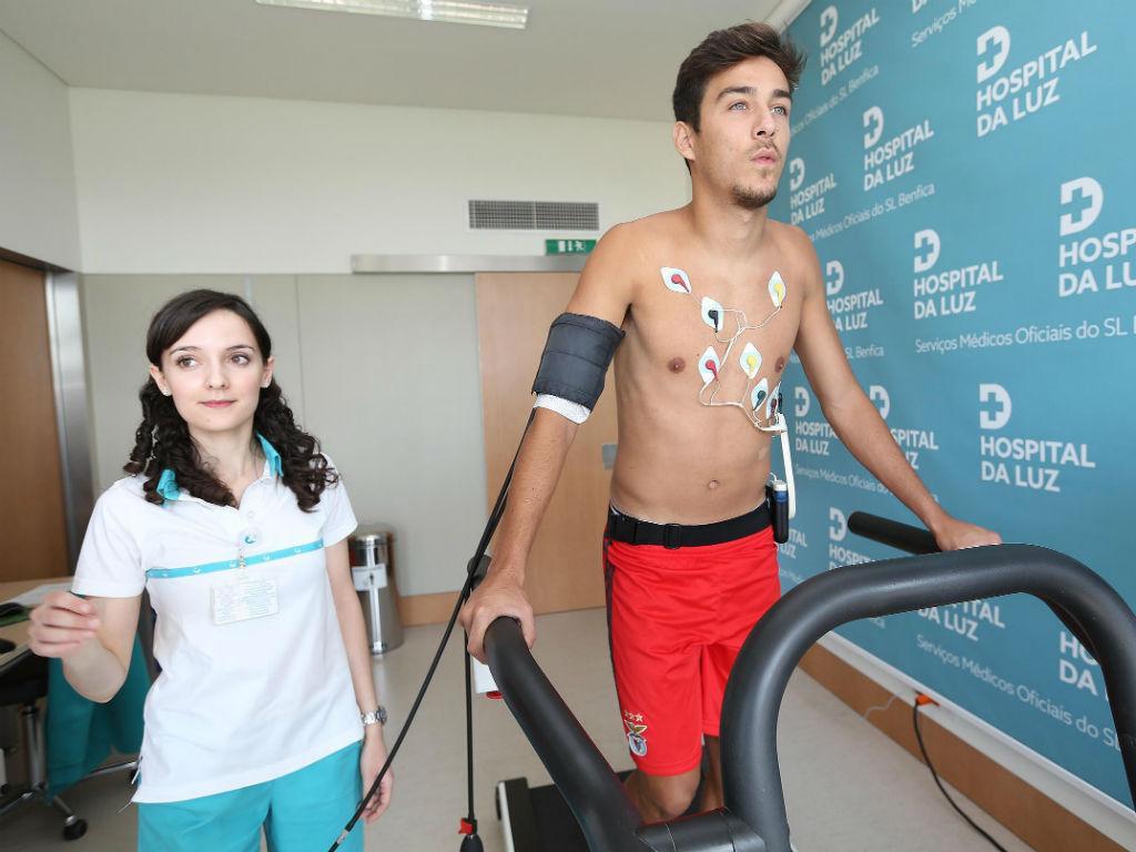 Benfica, dia 1: exames médicos