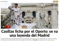 Casillas no FC Porto visto pelo mundo