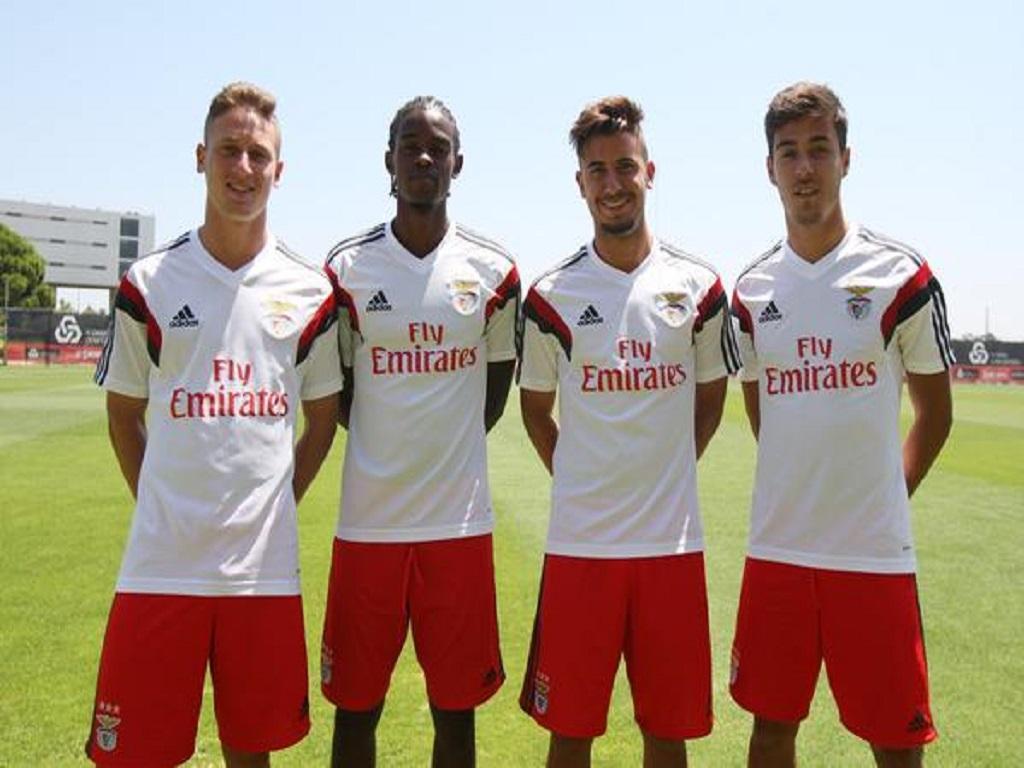 Benfica segura quatro pérolas da formação (foto Benfica)