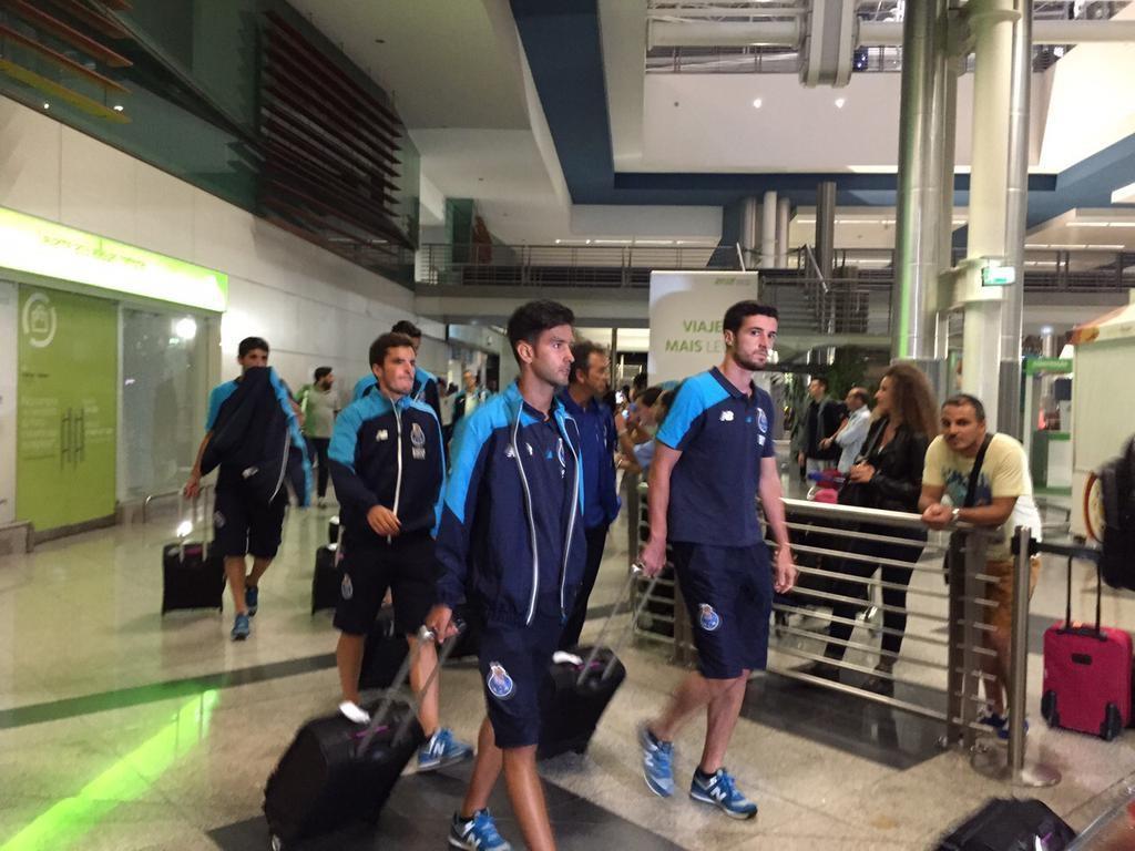 FC Porto regressou à Invicta depois do estágio na Holanda (foto FC Porto)