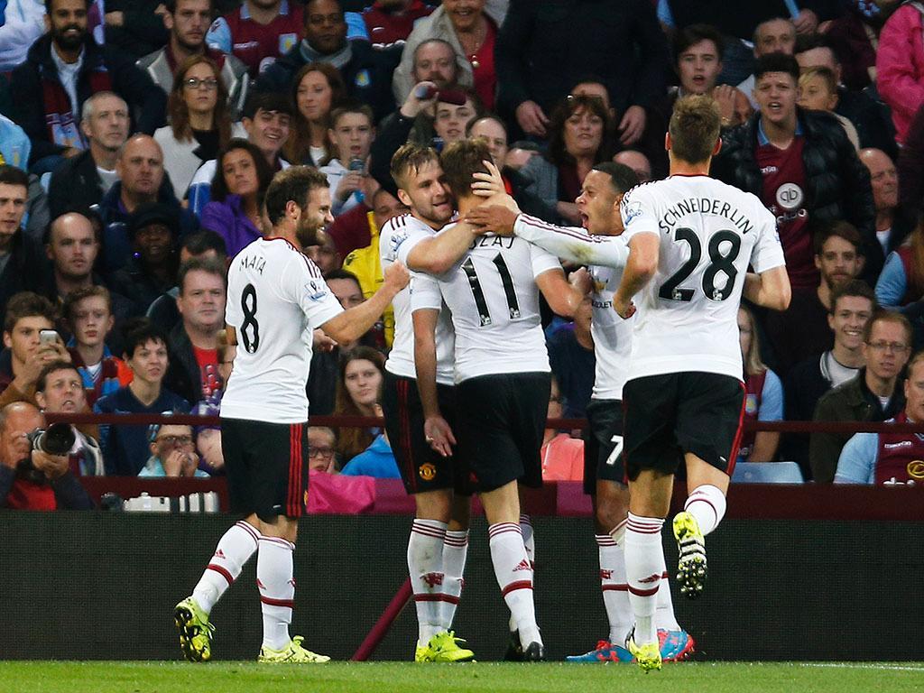 Aston Villa-Manchester United (Reuters/ Darren Staples)