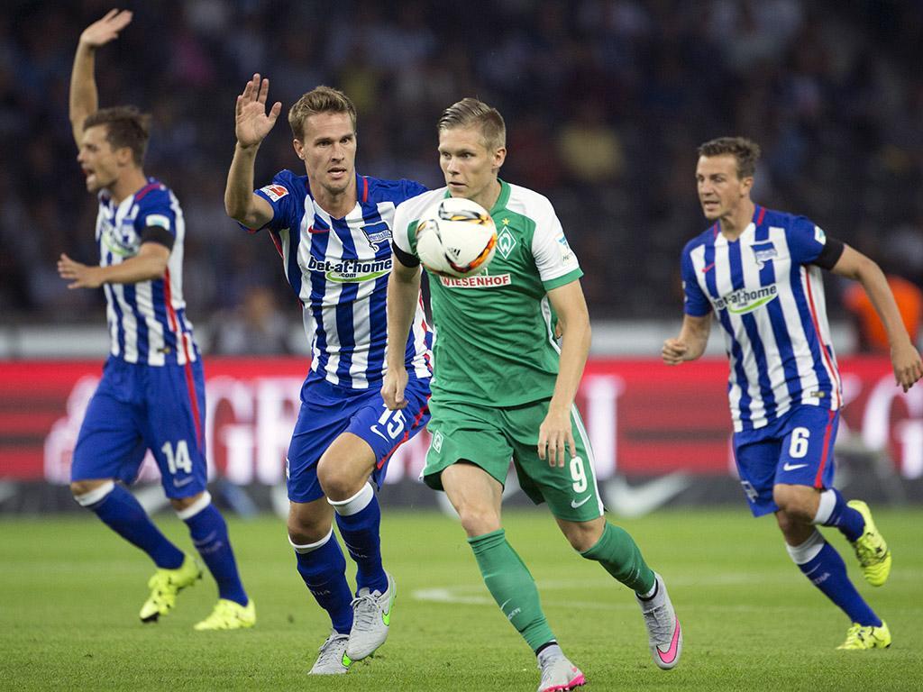 Hertha- Werder Bremen (REUTERS/ Axel Schmidt)