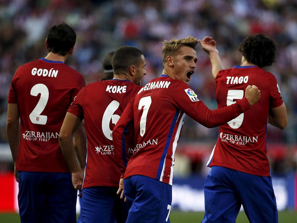 Atlético Madrid-Las Palmas (REUTERS/ Sérgio Perez)