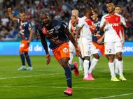 Montpellier vs Mónaco (EPA)