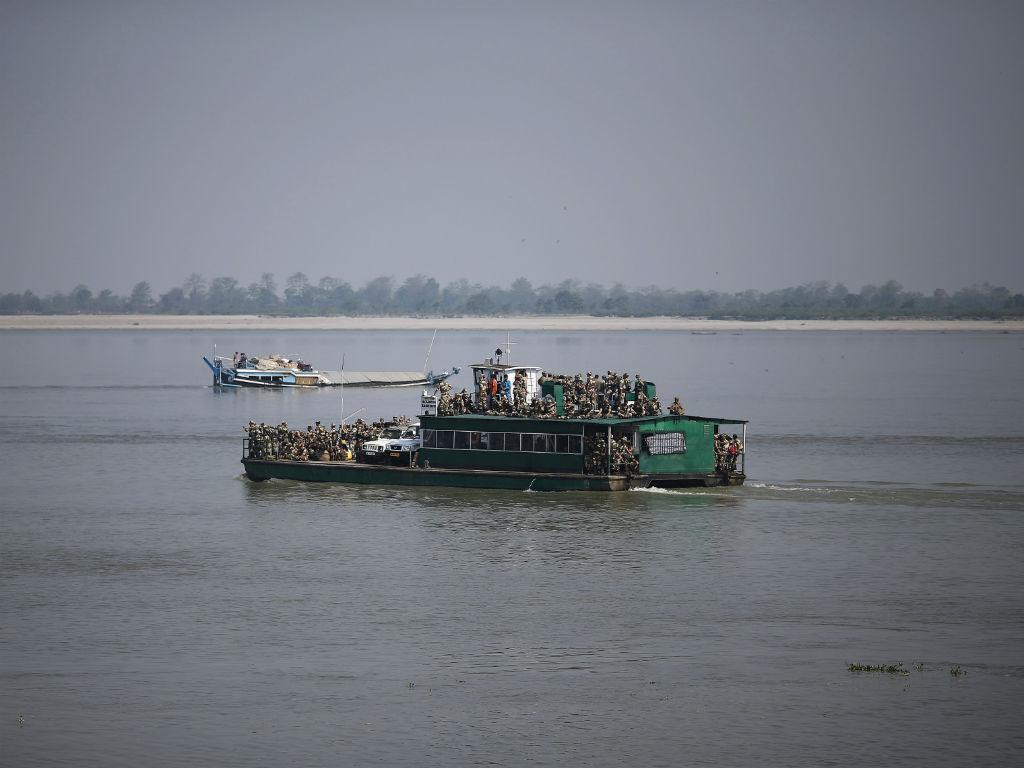 Rio Brahmaputra, Índia