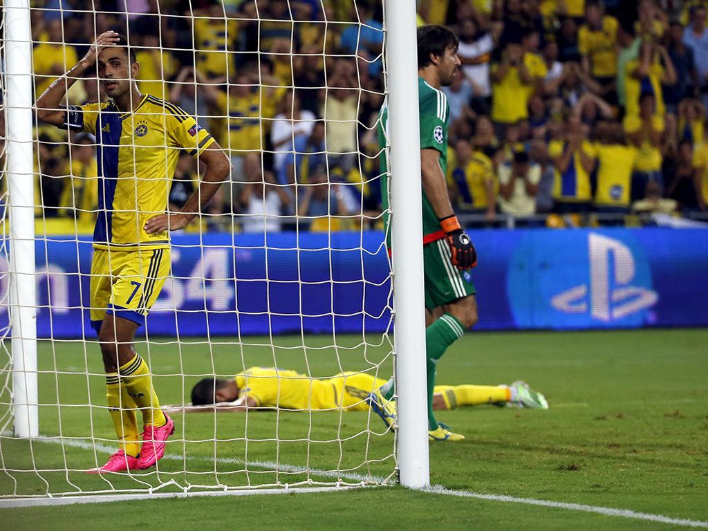 Maccabi Tel Aviv-Dynamo Kiev (Reuters)