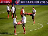 Portugal prepara jogo contra a Dinamarca (LUSA)