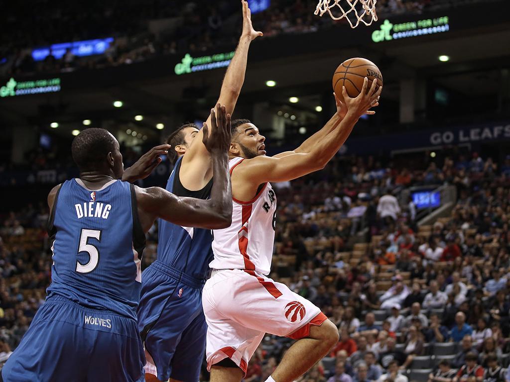 NBA: Minnesota Tiberwolves vs Toronto Raptors (REUTERS)