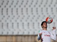 Portugal começa preparação para o jogo com a Rússia (LUSA)