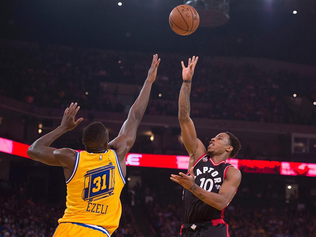Golden State Warriors-Toronto Raptors (Reuters)