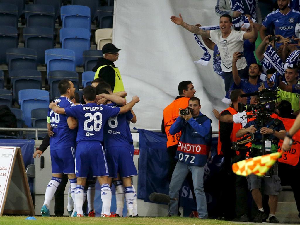 Maccabi-Chelsea (Reuters)