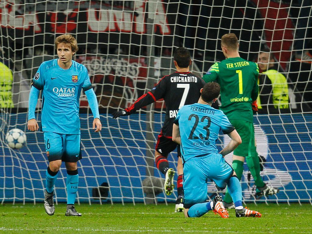 Leverkusen-Barcelona (Reuters)