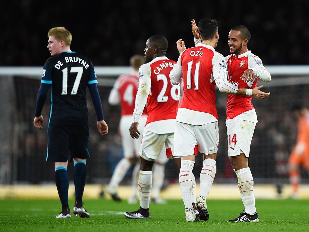 Arsenal-Manchester City (Reuters)