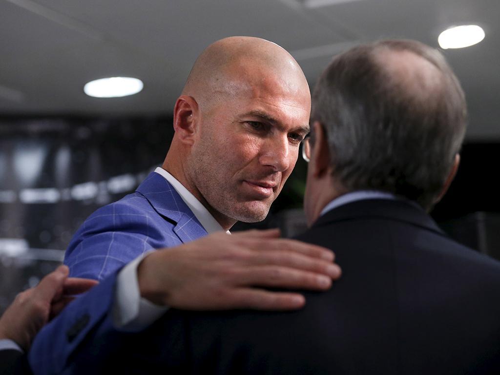 Zidane apresentado como novo treinador do Real Madrid (REUTERS)
