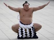 Ritual de ano novo no Sumo (REUTERS)
