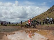 Quarta etapa do Rali Dakar (EPA)