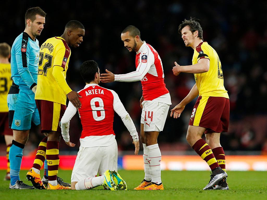 Arsenal-Burnley (Reuters)