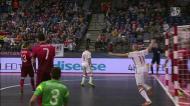 Todos os golos do Portugal-Espanha no Europeu de futsal