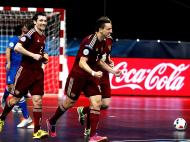 Futsal: Rússia vs Azerbaijão (EPA)