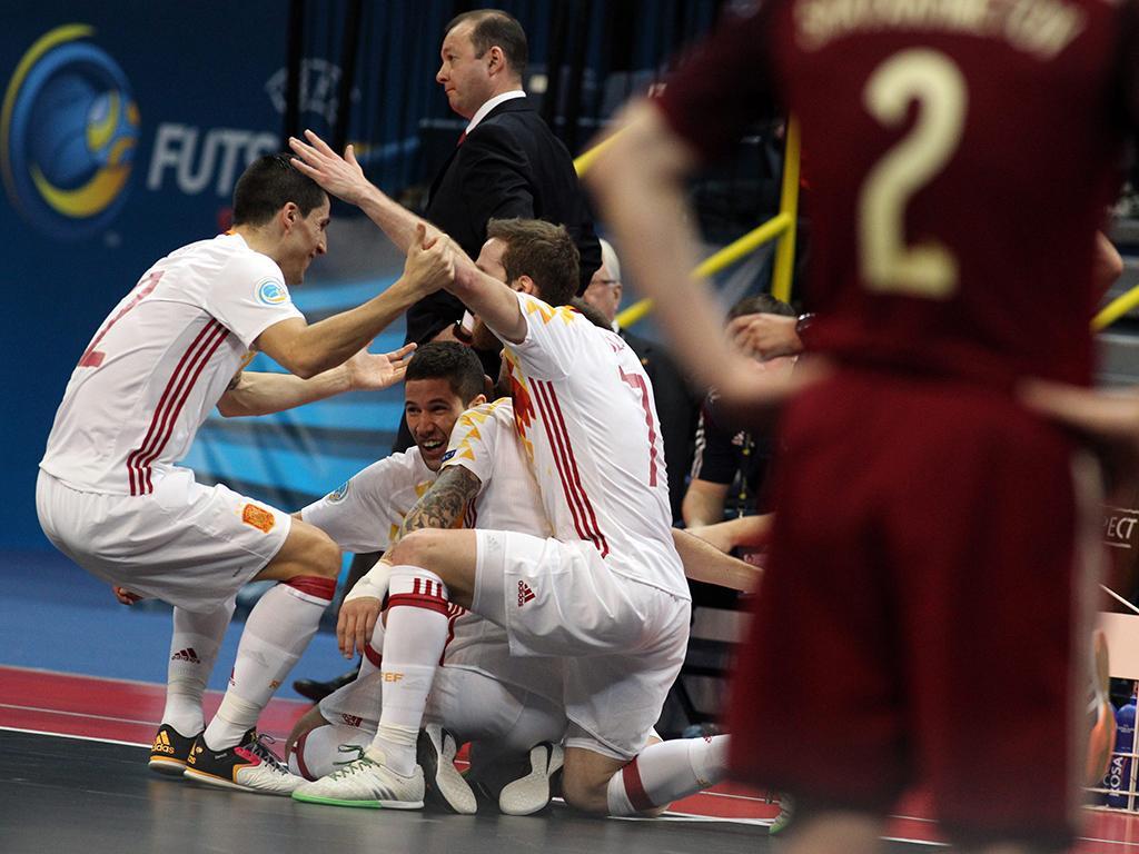 Euro Futsal: golo de Pola coloca Espanha nas meias-finais - MAISFUTEBOL